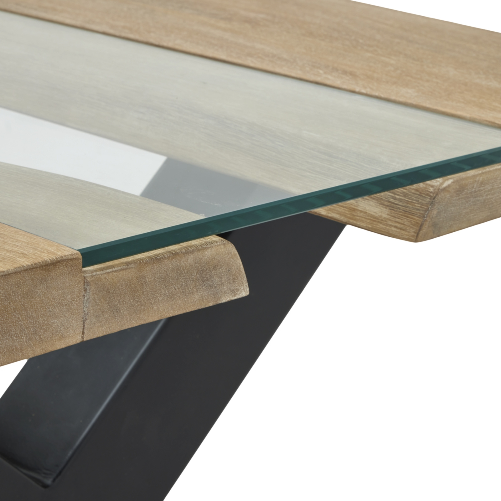 Live Edge Collection Light Acacia River Coffee Table 4