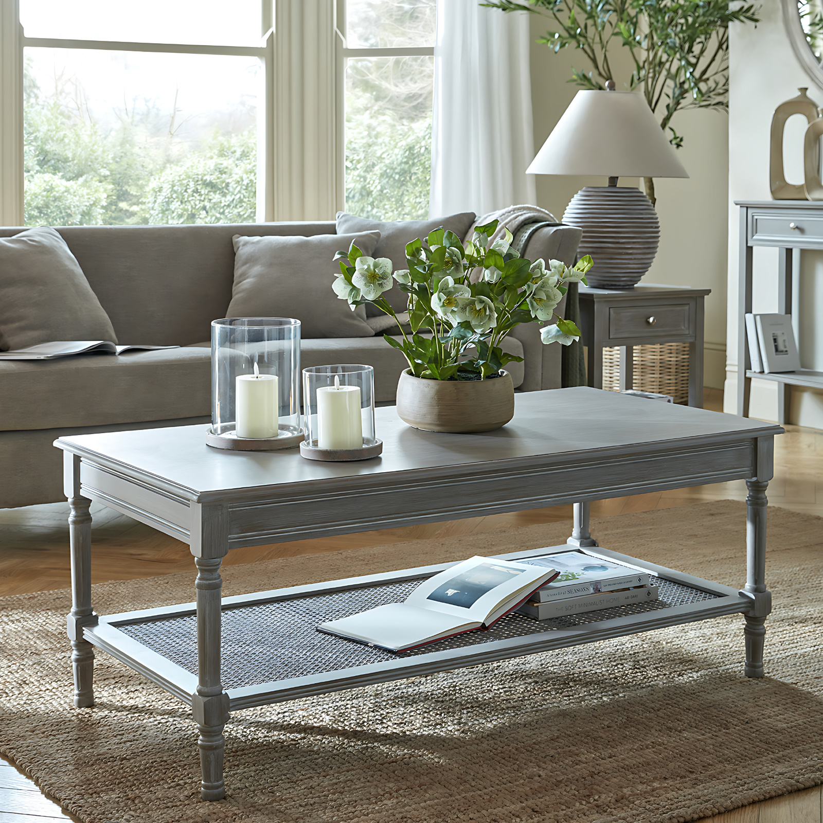 The Serene Rattan Collection Coffee Table 2