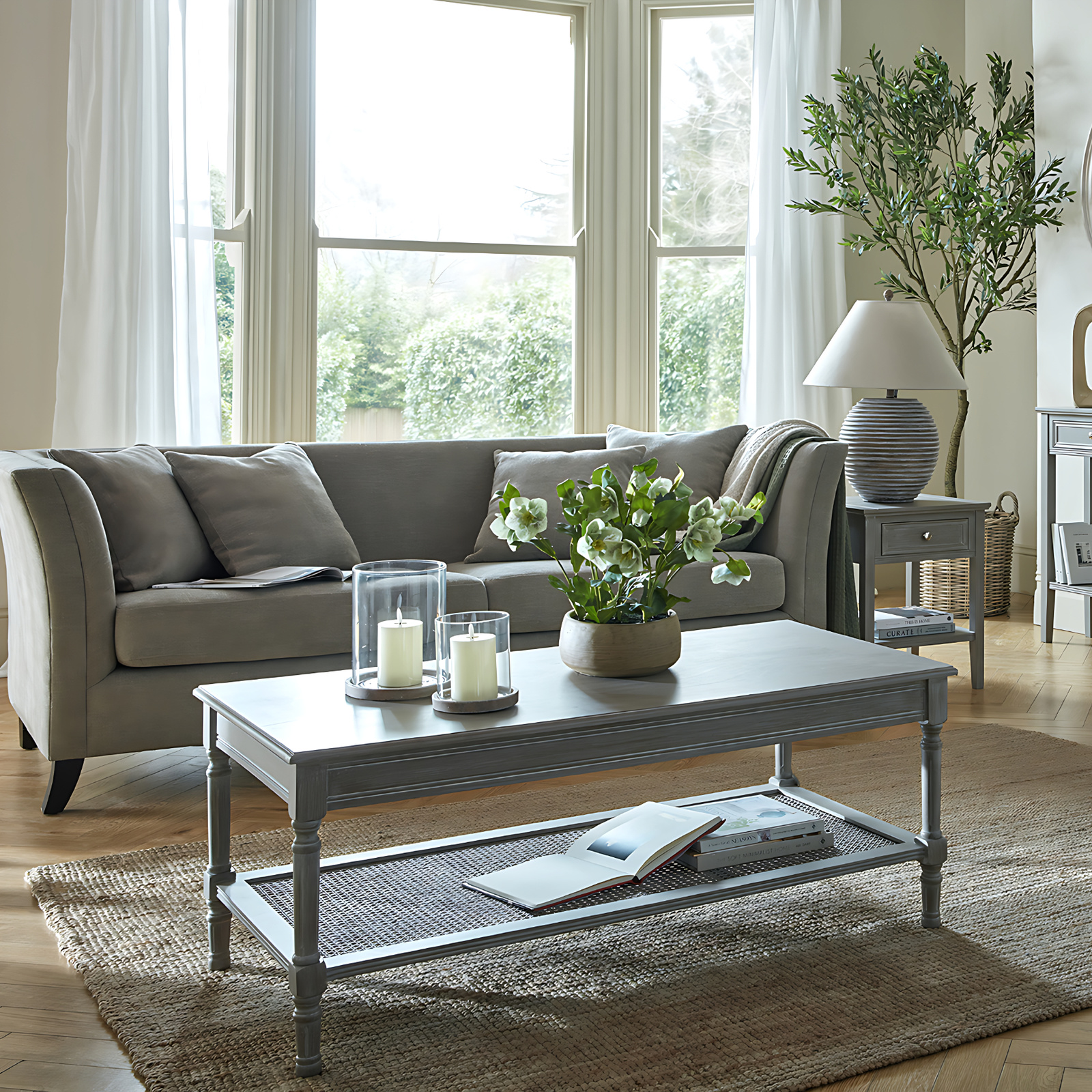The Serene Rattan Collection Coffee Table 3