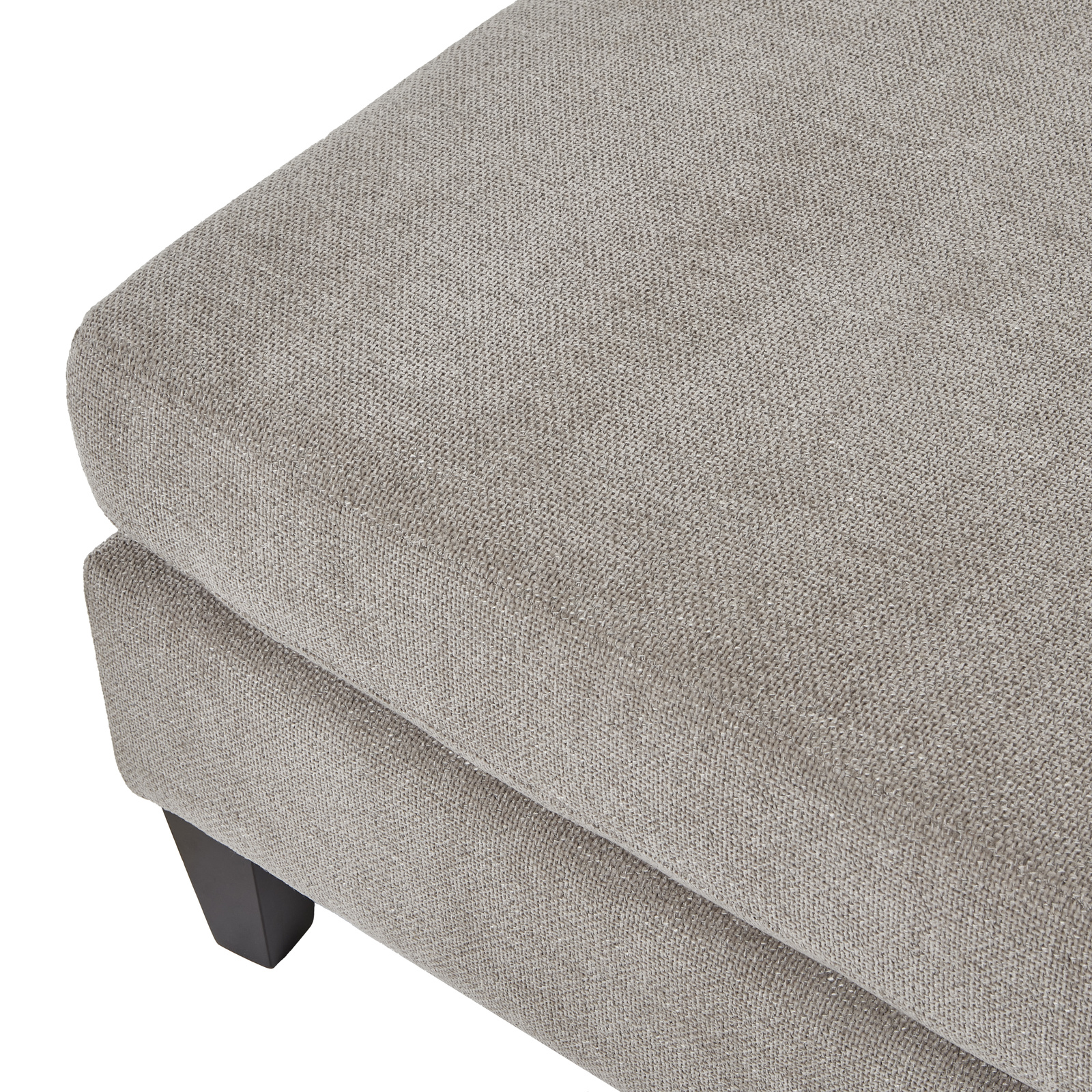 Vesper Taupe Ottoman Foot Stool 3