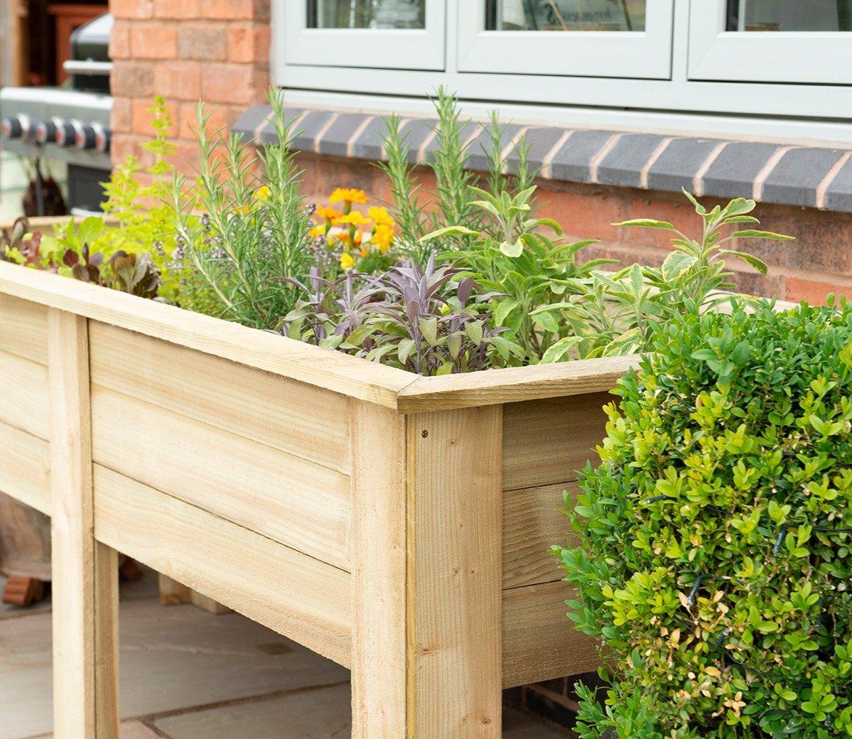Forest 1.8m Kitchen Garden Planter 3