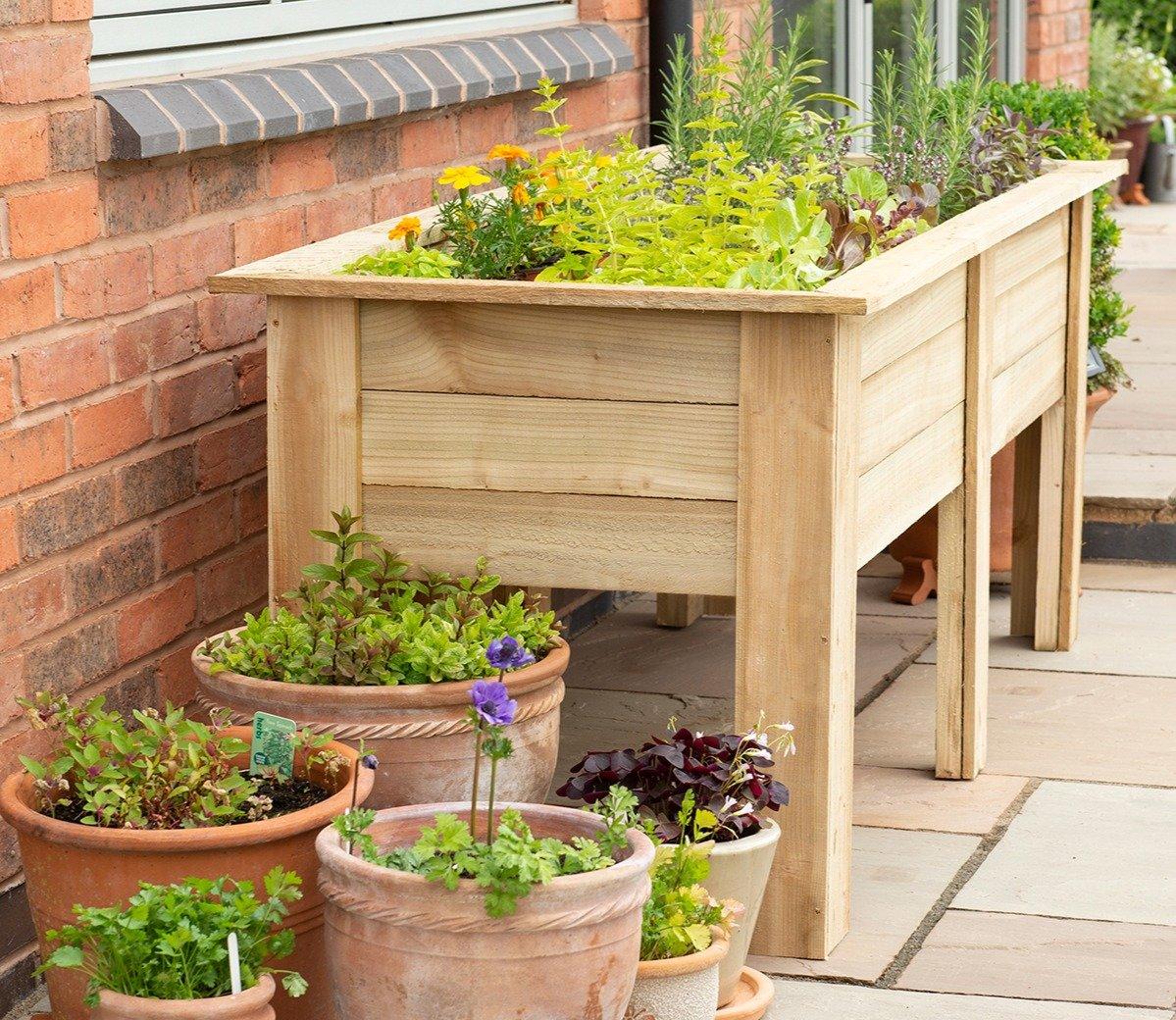 Forest 1.8m Kitchen Garden Planter 4