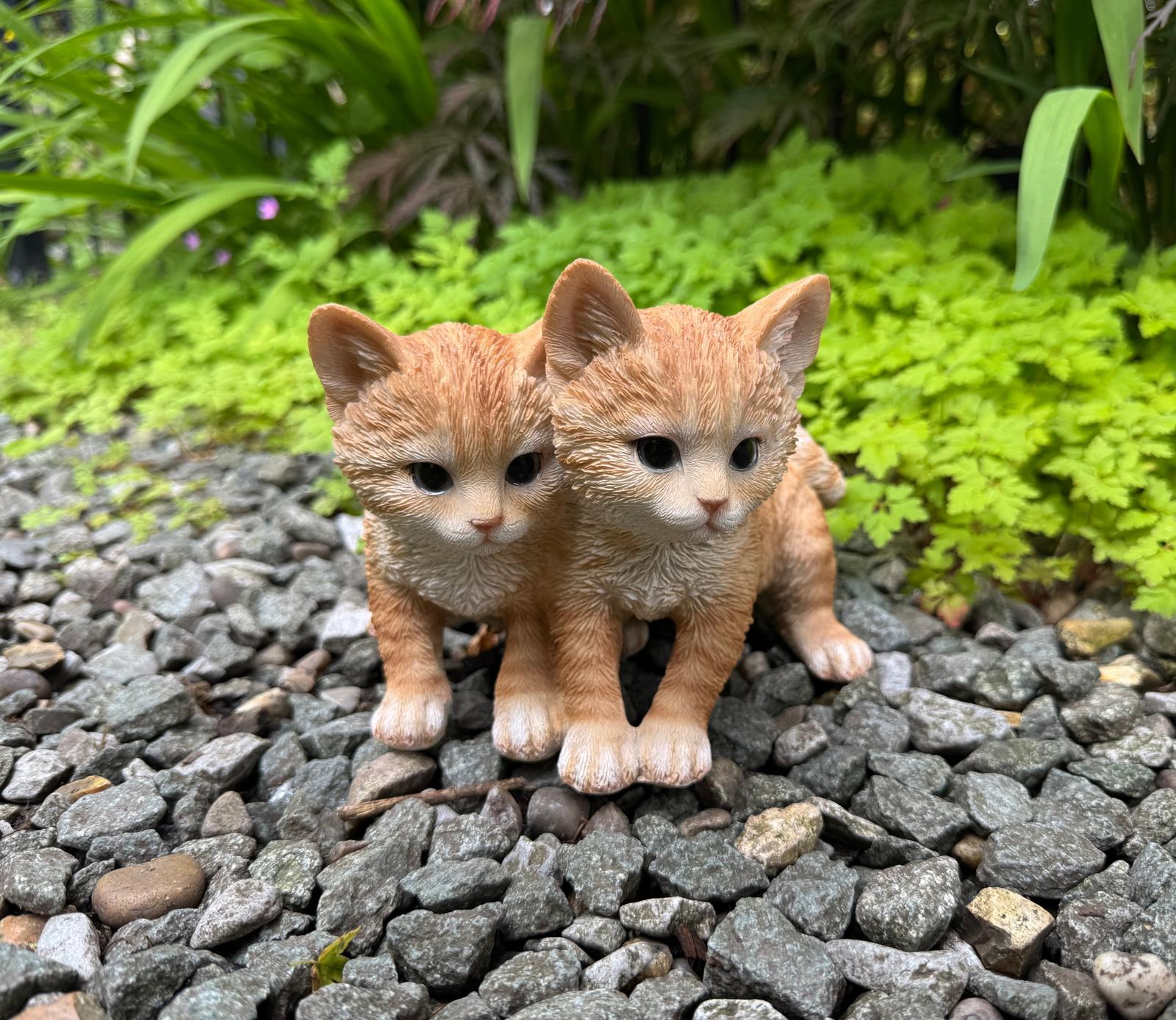 Vivid Arts Playful Ginger Kittens Ornament 3