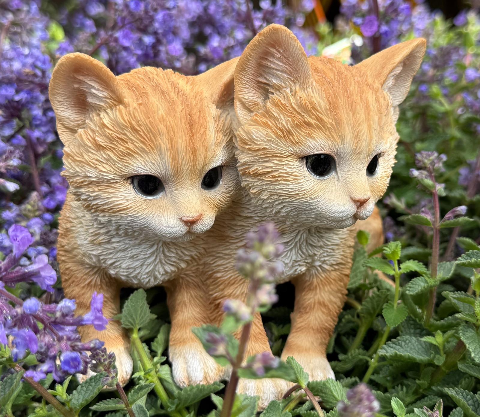 Vivid Arts Playful Ginger Kittens Ornament 2